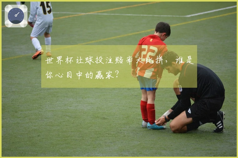 世界杯让球投注赔率大比拼，谁是你心目中的赢家？